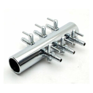6 Way Steel Manifold