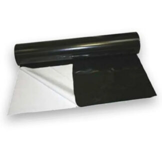 Black/White Sheeting (125mu) 10m Length