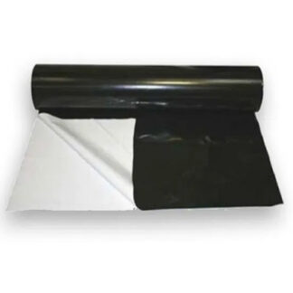 Black/White Sheeting (85mu) 10m Length
