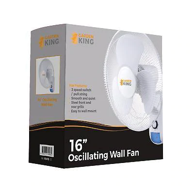 Garden King Oscillating Wall Fan