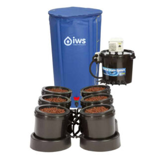 IWS Flood and Drain Pro Remote (25mm) - 6 Pots - 100L