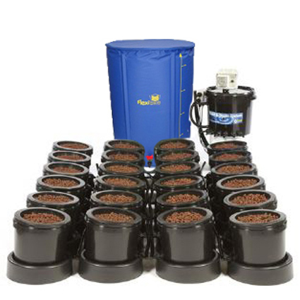 IWS Flood and Drain Standard Remote (16mm) - 18 Pots - 250L