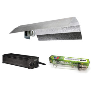 600w Parlux Digital Dimmable Light Kit with 600w Bulb and Euro Reflector