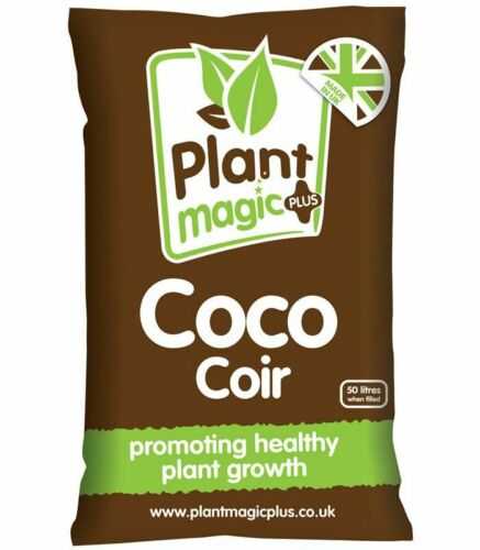 Plant Magic Plus Coco Coir 50L Hydroponic Growing Media