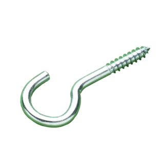 Steel Screw Hooks - 60mm x No10